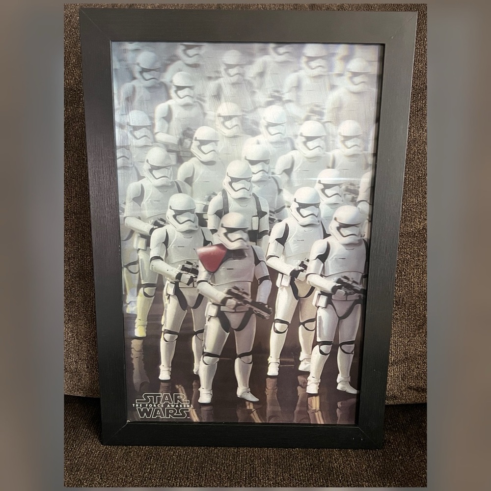 Star Wars Storm Tropper Army 3D Lenticular Decor Frame